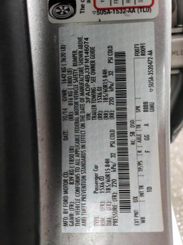 Photo 11 VIN: 3FADP4BJ3FM146074 - FORD FIESTA SE 