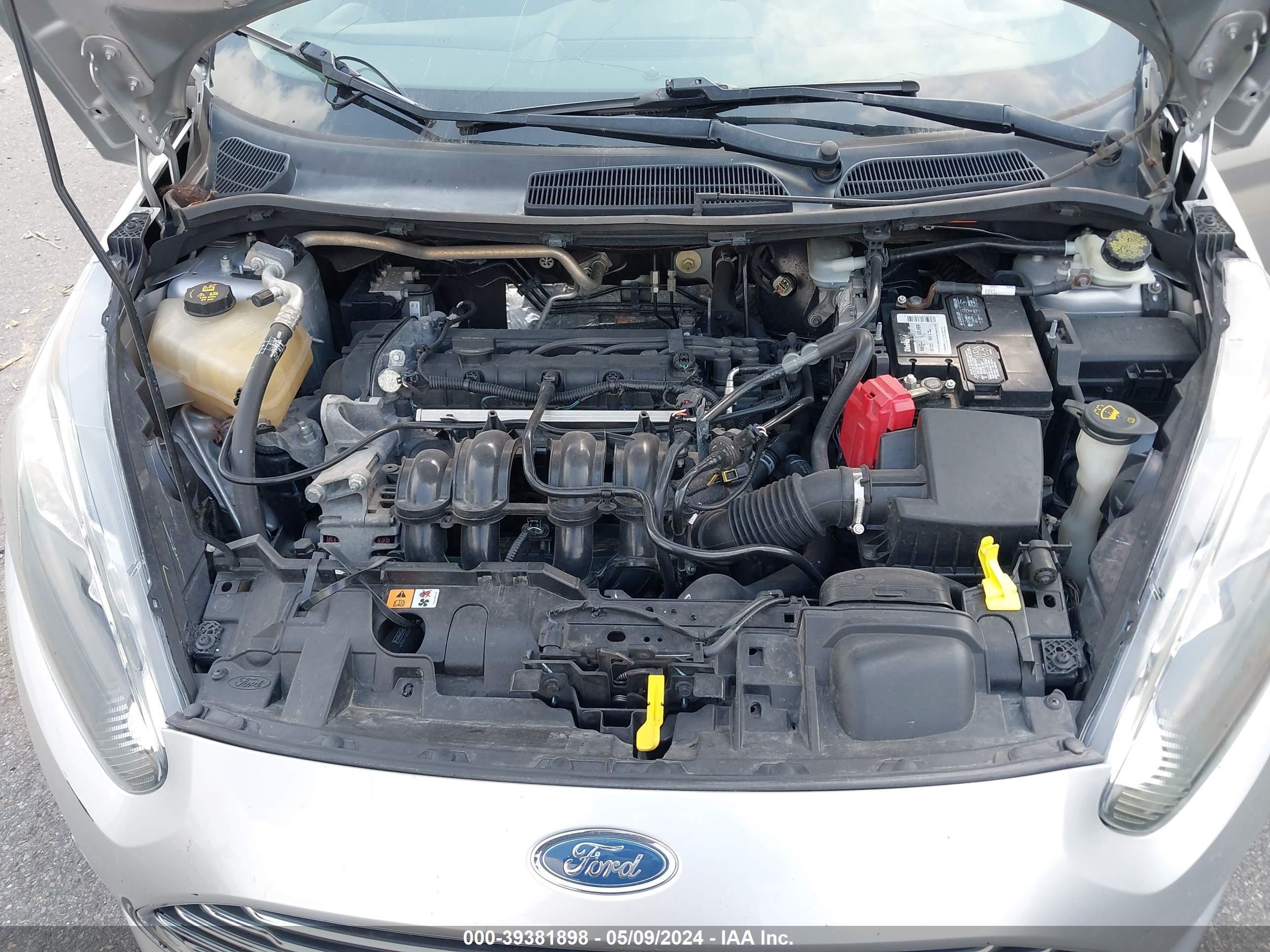 Photo 9 VIN: 3FADP4BJ4HM135619 - FORD FIESTA 