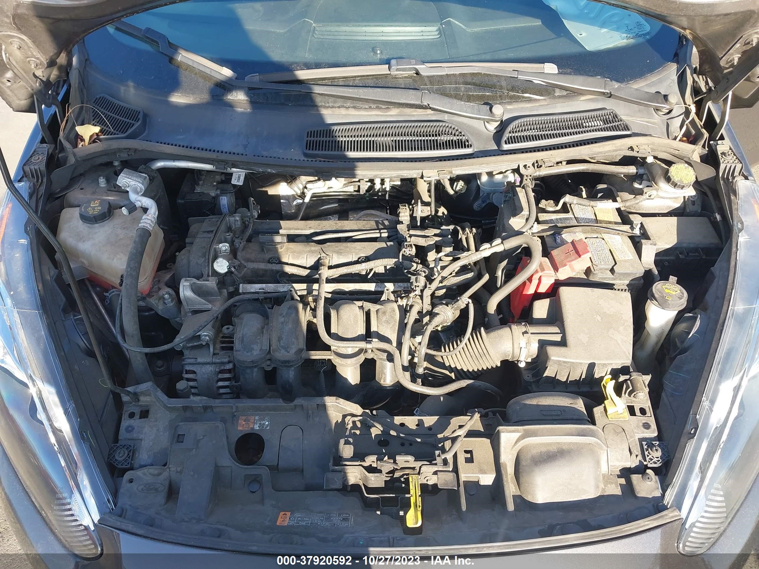 Photo 9 VIN: 3FADP4BJ4HM166420 - FORD FIESTA 