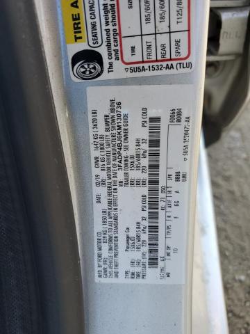 Photo 11 VIN: 3FADP4BJ6KM130736 - FORD FIESTA SE 