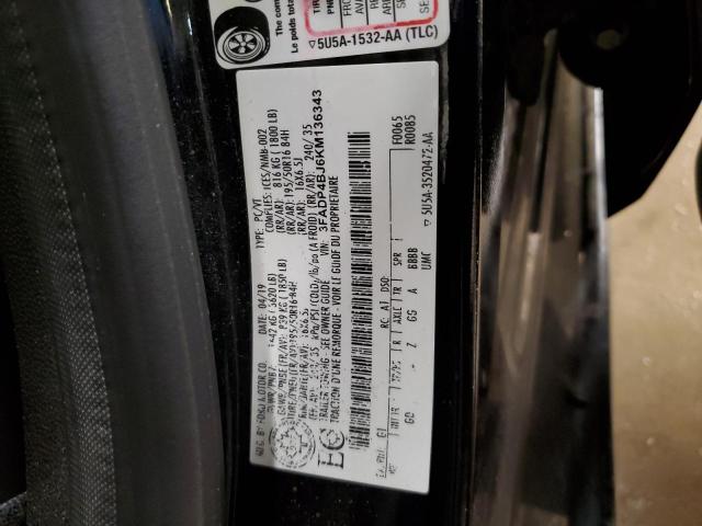 Photo 12 VIN: 3FADP4BJ6KM136343 - FORD FIESTA SE 