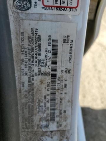 Photo 12 VIN: 3FADP4BJ7DM221419 - FORD FIESTA SE 