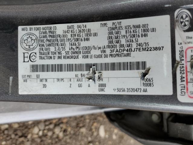 Photo 12 VIN: 3FADP4BJ7EM223897 - FORD FIESTA SE 