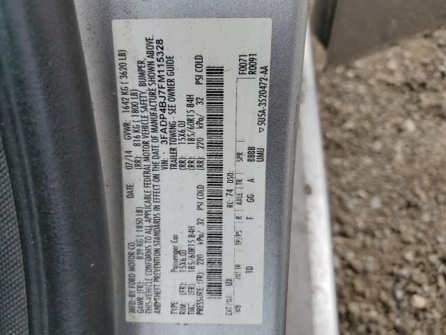 Photo 12 VIN: 3FADP4BJ7FM115328 - FORD FIESTA 