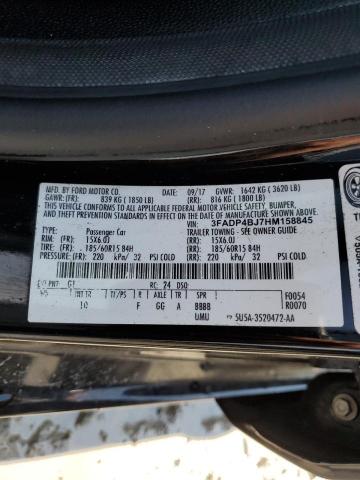 Photo 11 VIN: 3FADP4BJ7HM158845 - FORD FIESTA 