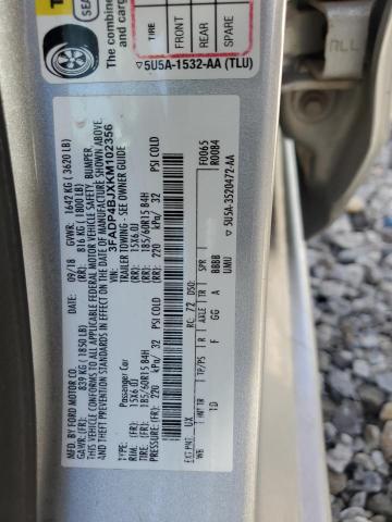 Photo 11 VIN: 3FADP4BJXKM102356 - FORD FIESTA SE 