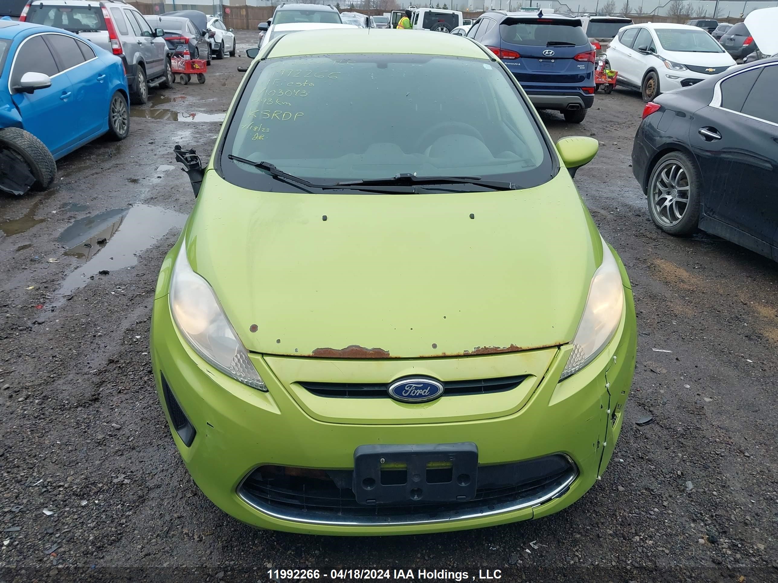 Photo 11 VIN: 3FADP4EJ0BM103043 - FORD FIESTA 