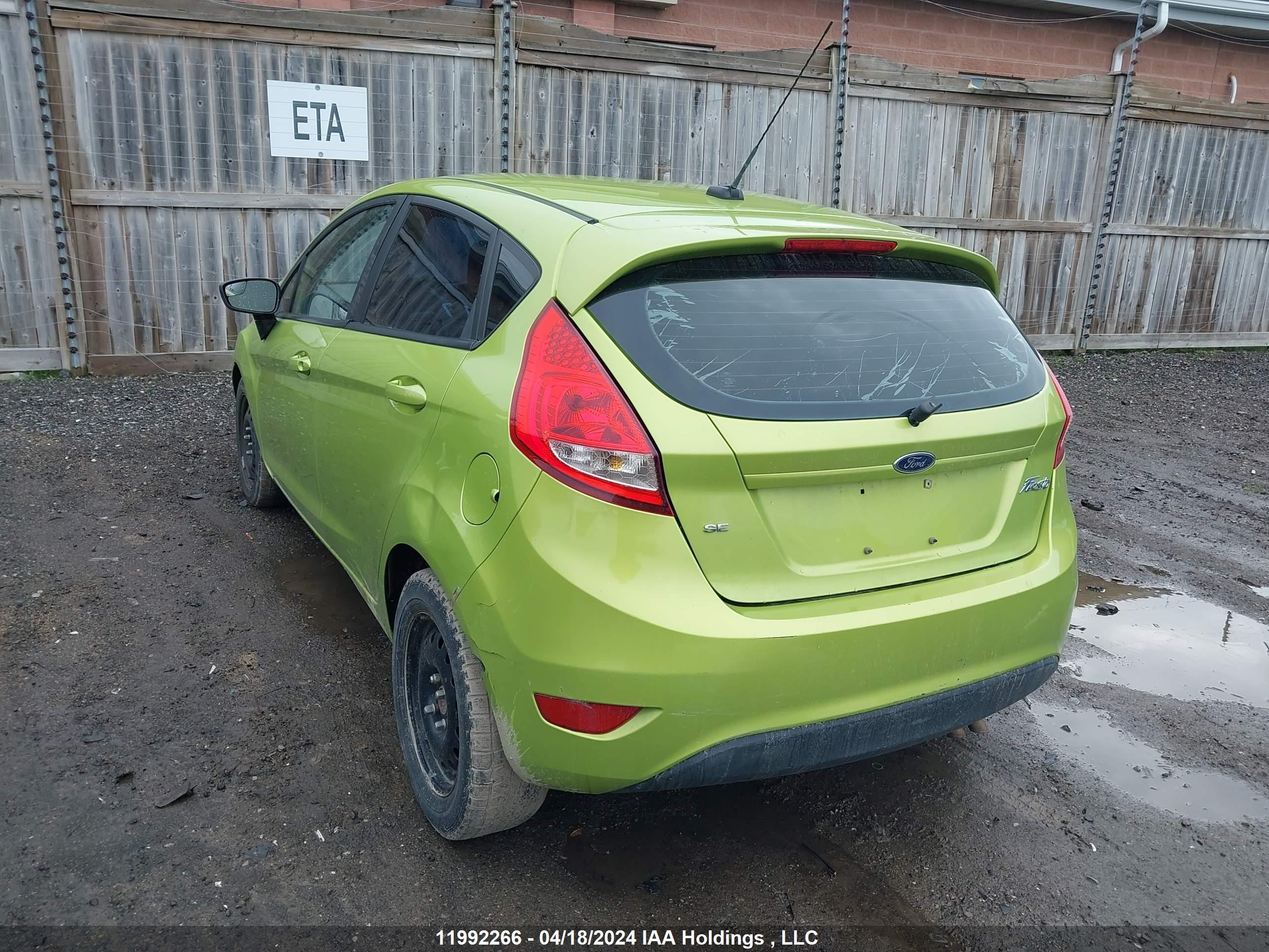 Photo 2 VIN: 3FADP4EJ0BM103043 - FORD FIESTA 