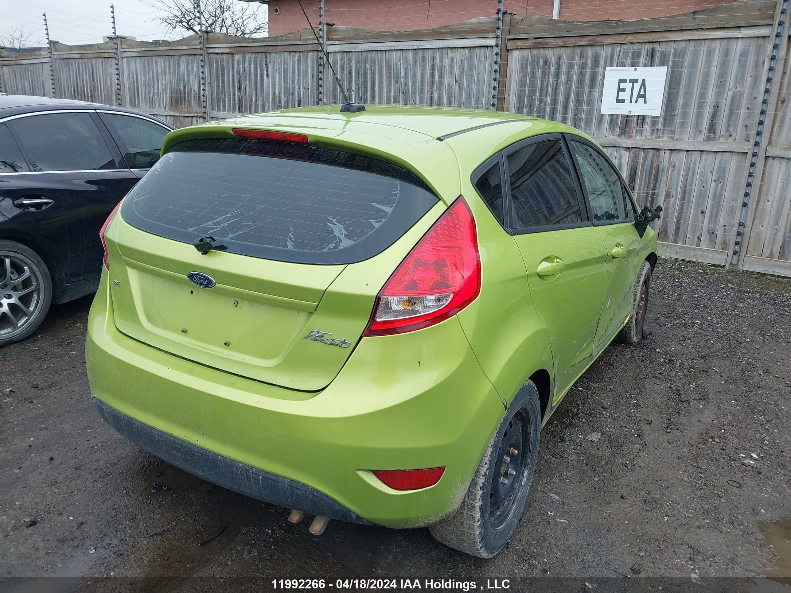 Photo 3 VIN: 3FADP4EJ0BM103043 - FORD FIESTA 