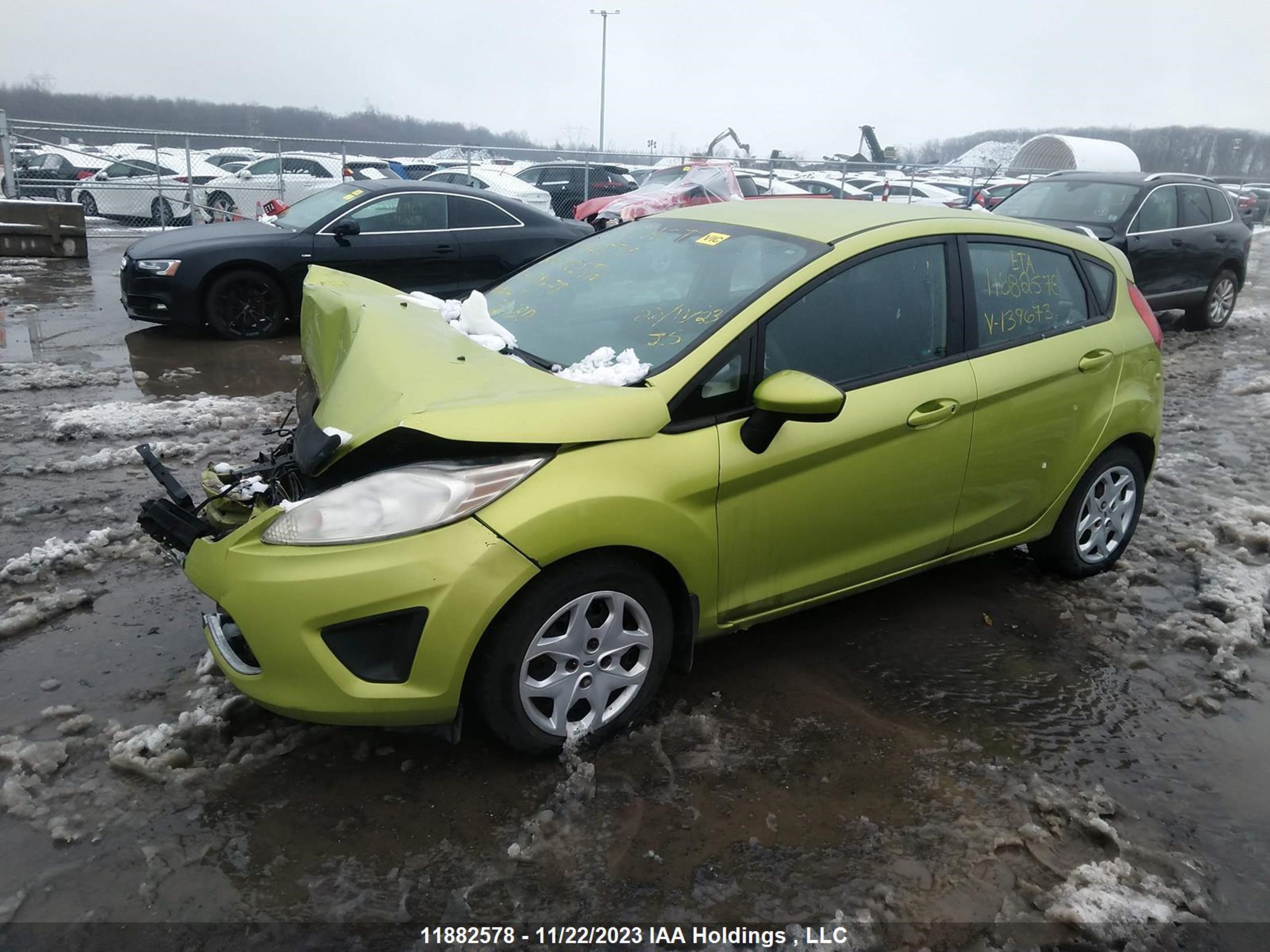 Photo 1 VIN: 3FADP4EJ4BM139673 - FORD FIESTA 