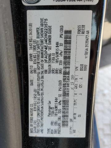 Photo 11 VIN: 3FADP4EJ4DM223575 - FORD FIESTA SE 