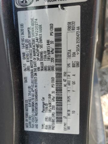 Photo 11 VIN: 3FADP4EJ4FM220274 - FORD FIESTA 