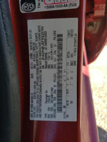 Photo 11 VIN: 3FADP4EJ5FM225760 - FORD FIESTA 