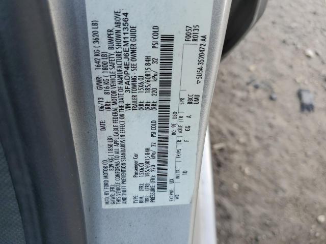 Photo 11 VIN: 3FADP4EJ6EM113564 - FORD FIESTA SE 