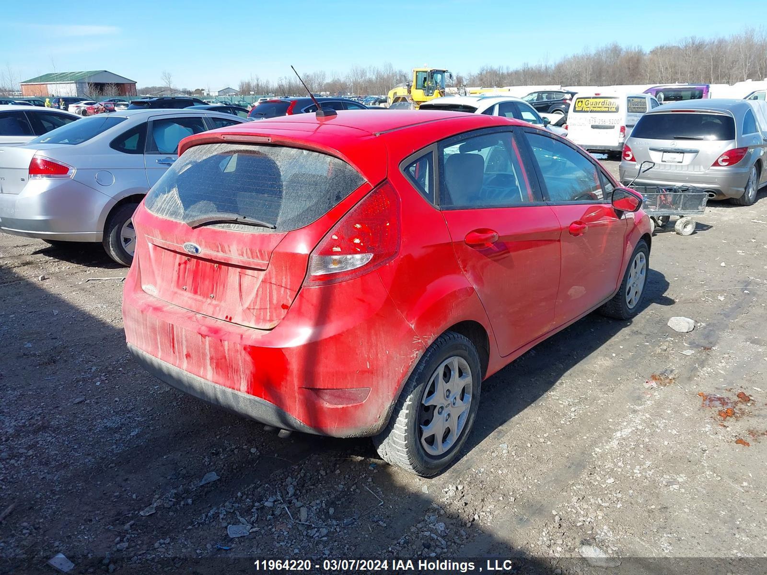 Photo 3 VIN: 3FADP4EJ8CM154386 - FORD FIESTA 