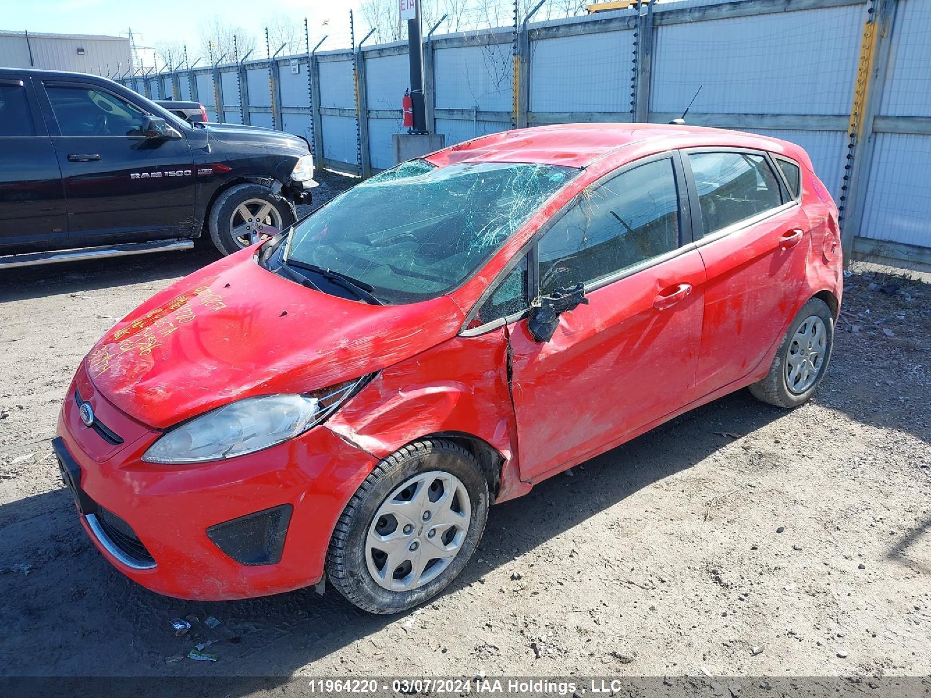 Photo 5 VIN: 3FADP4EJ8CM154386 - FORD FIESTA 