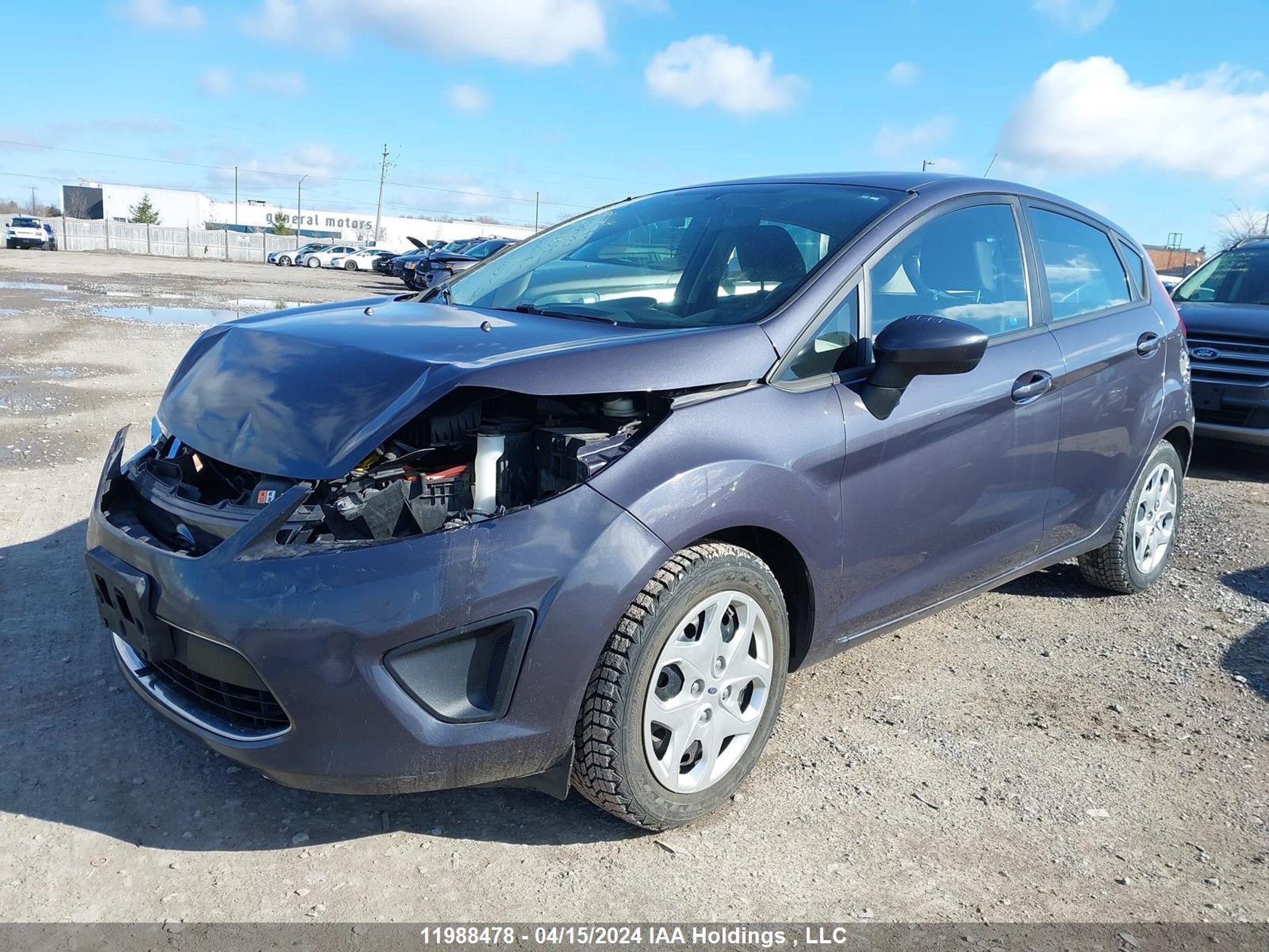 Photo 1 VIN: 3FADP4EJ9CM103950 - FORD FIESTA 