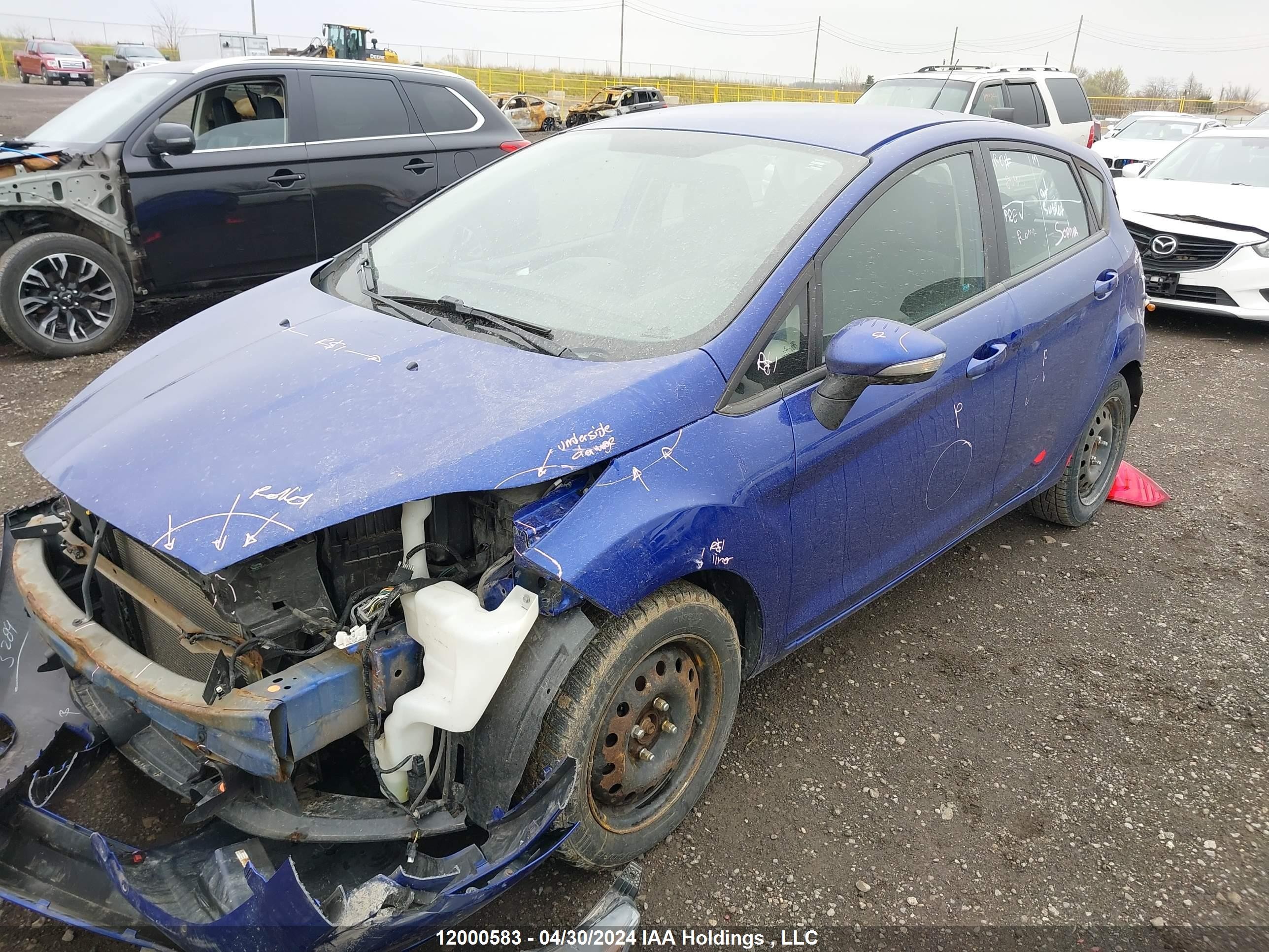 Photo 1 VIN: 3FADP4EJXFM109339 - FORD FIESTA 