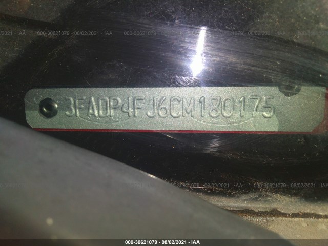 Photo 8 VIN: 3FADP4FJ6CM180175 - FORD FIESTA 