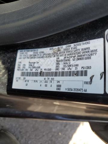 Photo 11 VIN: 3FADP4FJ9BM132877 - FORD FIESTA SES 