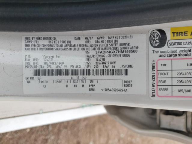 Photo 11 VIN: 3FADP4GX7HM156560 - FORD FIESTA ST 