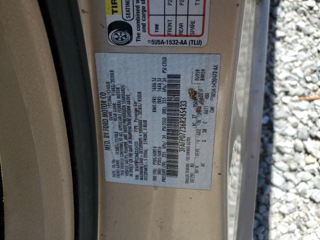 Photo 11 VIN: 3FAFP07Z36R245433 - FORD FUSION 