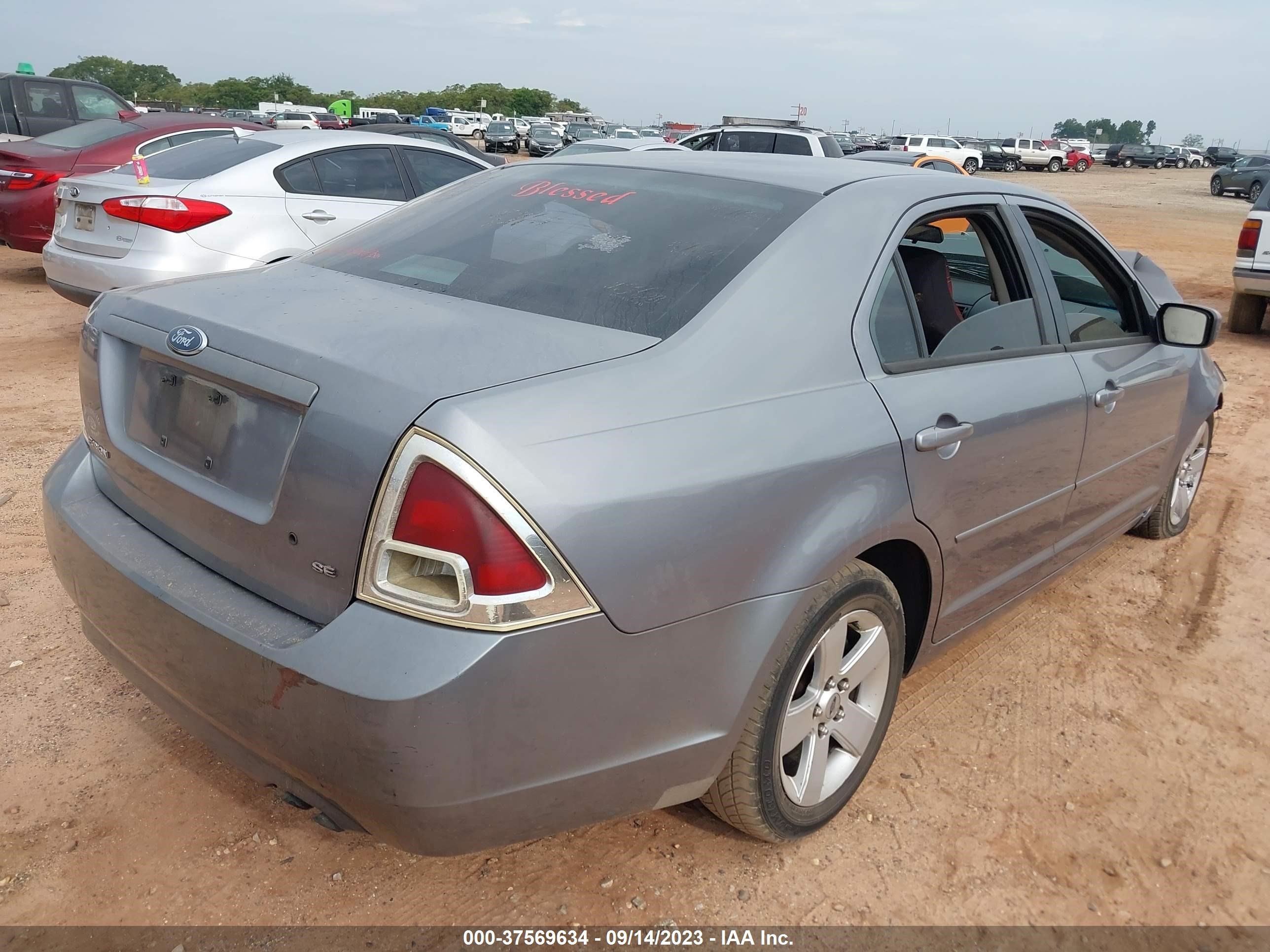 Photo 3 VIN: 3FAFP07Z46R162058 - FORD FUSION 