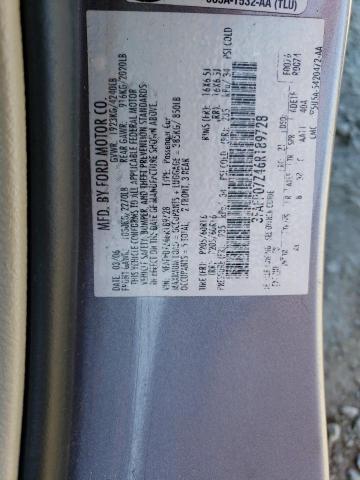 Photo 11 VIN: 3FAFP07Z46R189728 - FORD FUSION 