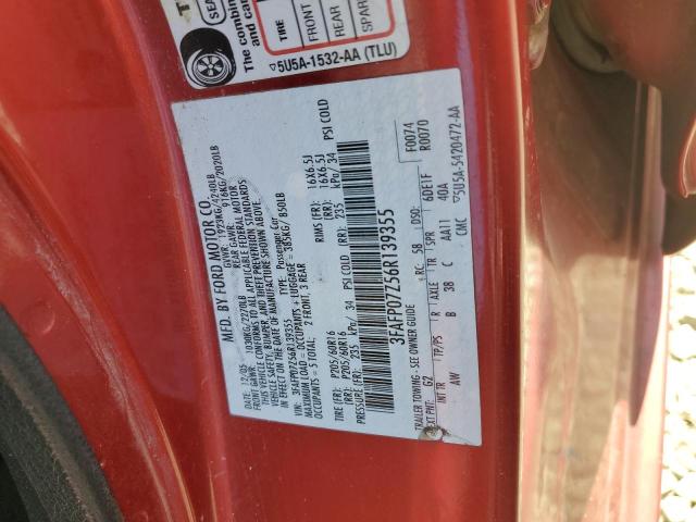 Photo 11 VIN: 3FAFP07Z56R139355 - FORD FUSION 