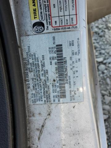 Photo 11 VIN: 3FAFP08Z96R218879 - FORD FUSION SEL 