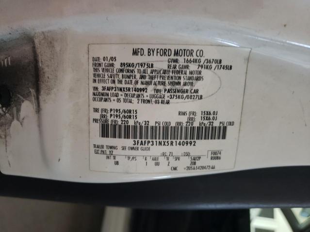 Photo 11 VIN: 3FAFP31NX5R140992 - FORD FOCUS 