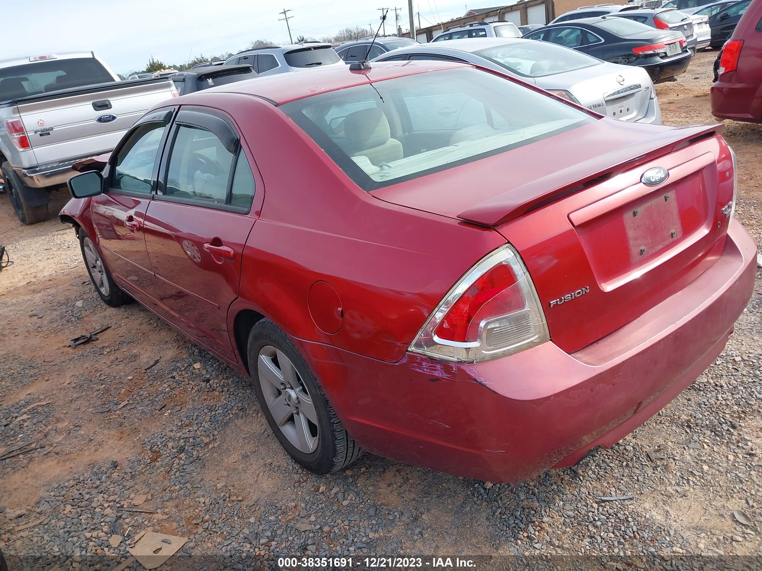 Photo 2 VIN: 3FAHP01157R143936 - FORD FUSION 