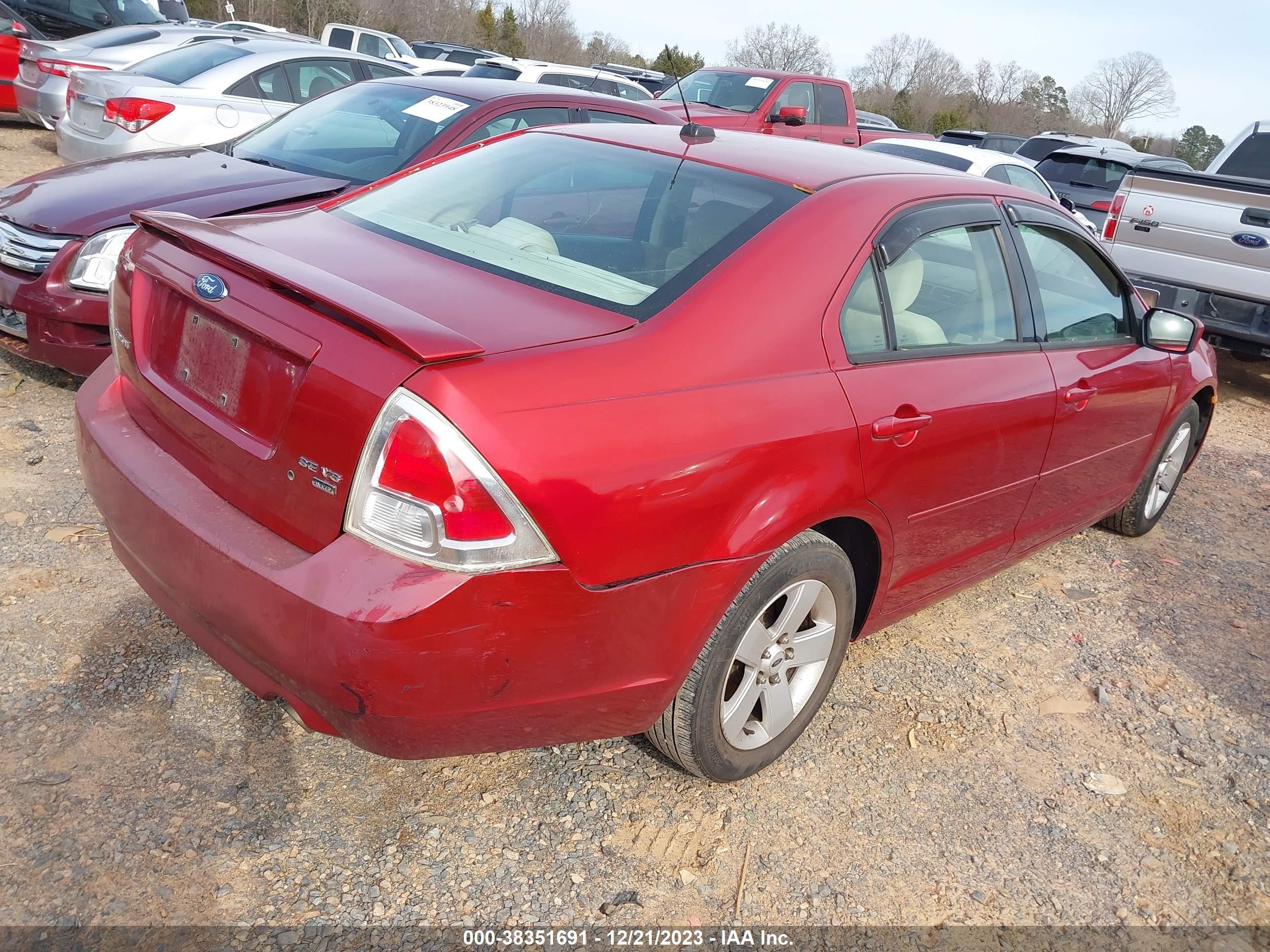 Photo 3 VIN: 3FAHP01157R143936 - FORD FUSION 