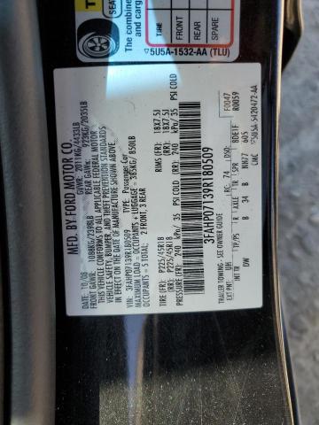 Photo 11 VIN: 3FAHP07139R180509 - FORD FUSION SE 