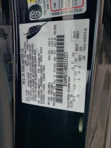 Photo 11 VIN: 3FAHP07148R251277 - FORD FUSION 