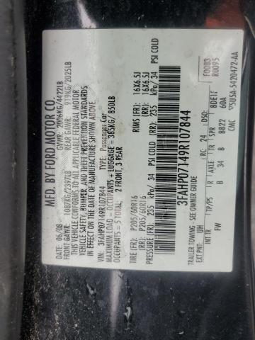 Photo 11 VIN: 3FAHP07149R107844 - FORD FUSION 