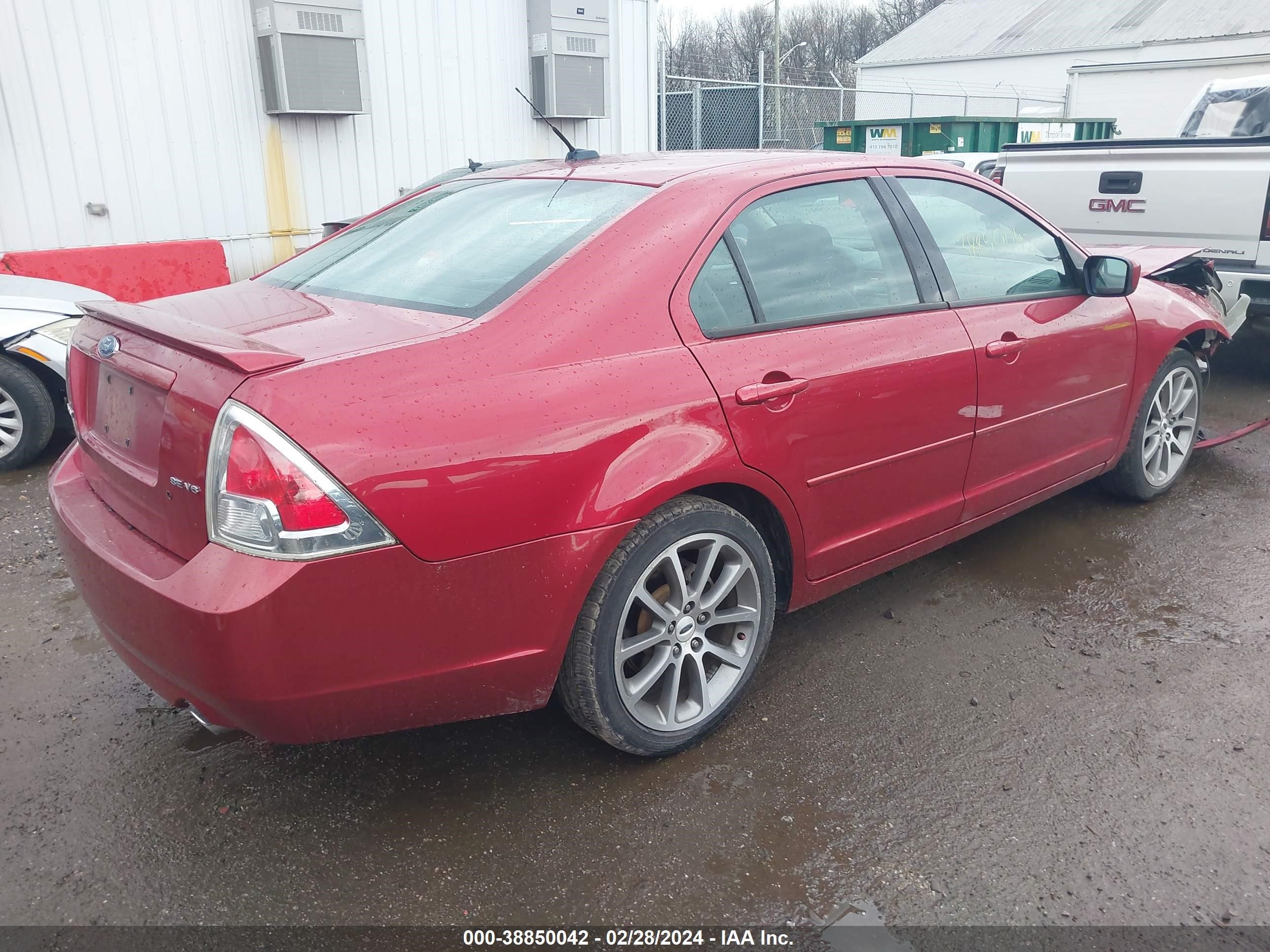 Photo 3 VIN: 3FAHP07158R126319 - FORD FUSION 