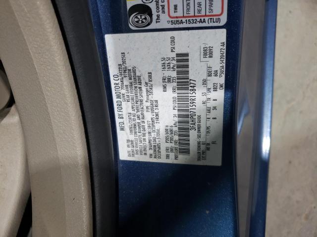 Photo 11 VIN: 3FAHP07159R158477 - FORD FUSION SE 