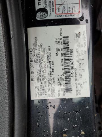 Photo 12 VIN: 3FAHP07169R197806 - FORD FUSION SE 