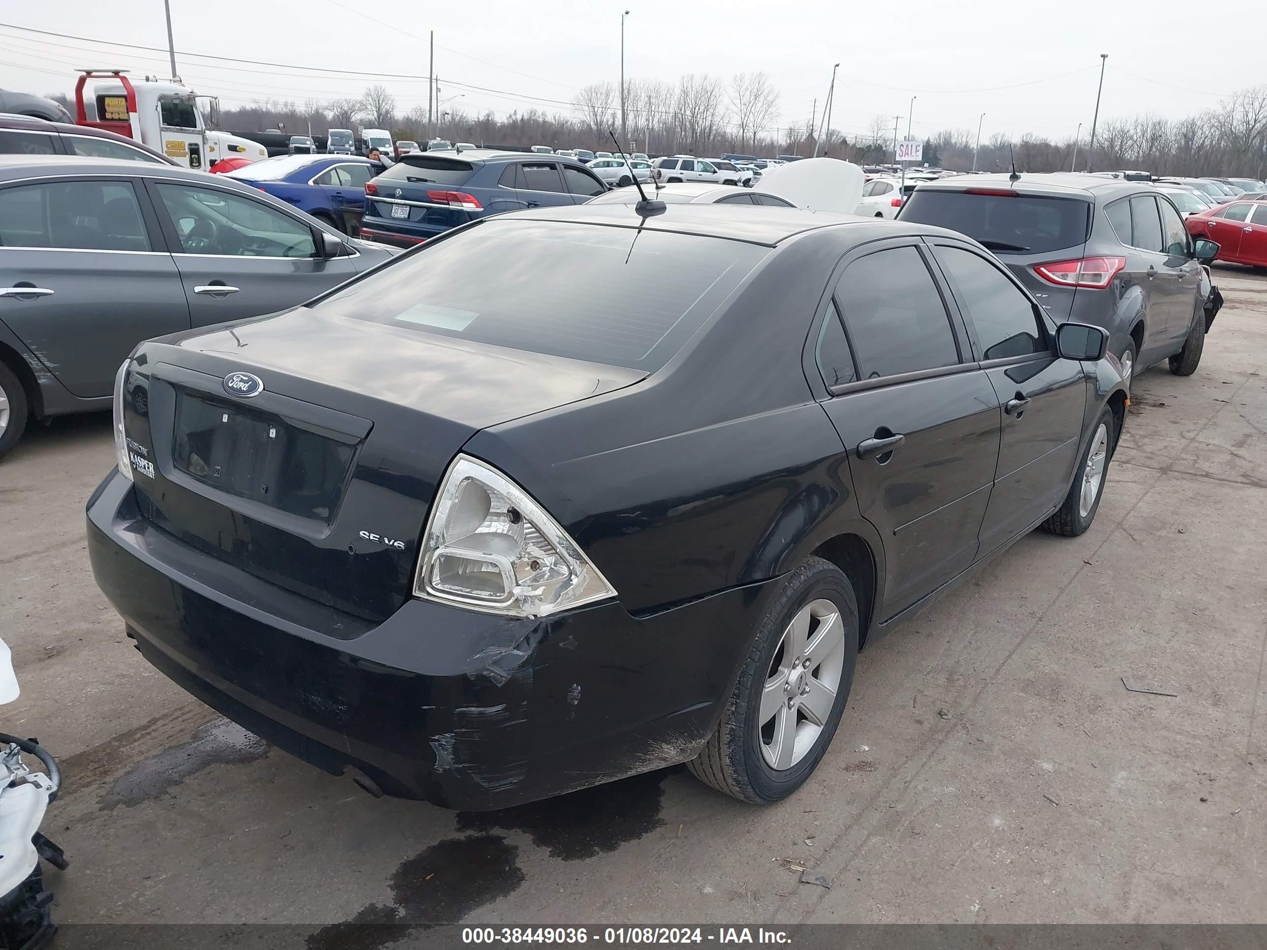 Photo 3 VIN: 3FAHP07198R117848 - FORD FUSION 
