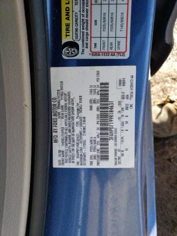 Photo 12 VIN: 3FAHP07199R184631 - FORD FUSION 