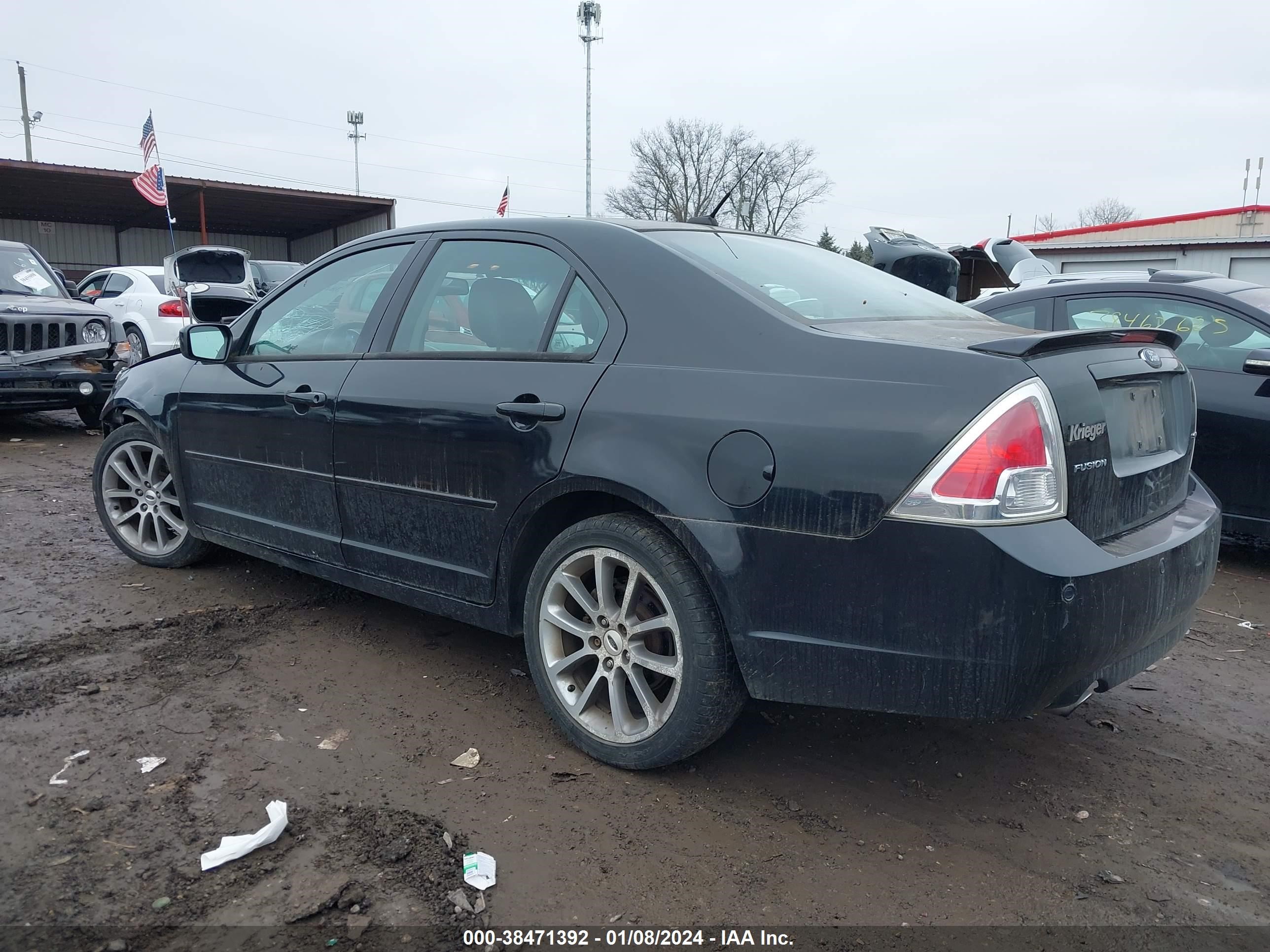 Photo 2 VIN: 3FAHP071X9R172813 - FORD FUSION 