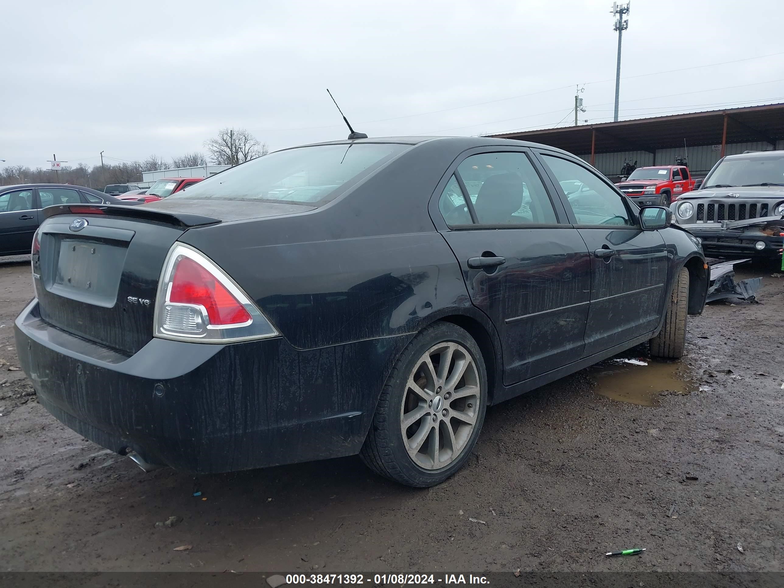 Photo 3 VIN: 3FAHP071X9R172813 - FORD FUSION 