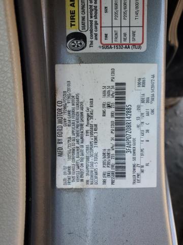 Photo 11 VIN: 3FAHP07Z08R142885 - FORD FUSION 