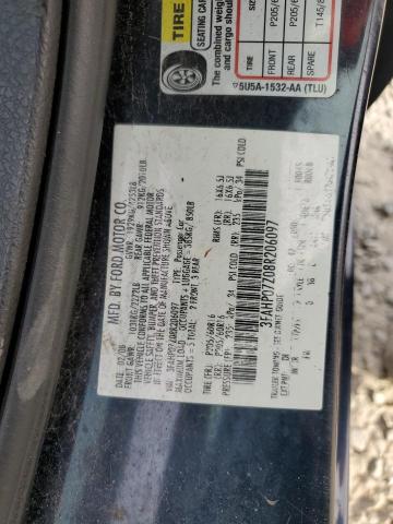 Photo 11 VIN: 3FAHP07Z08R206097 - FORD FUSION SE 