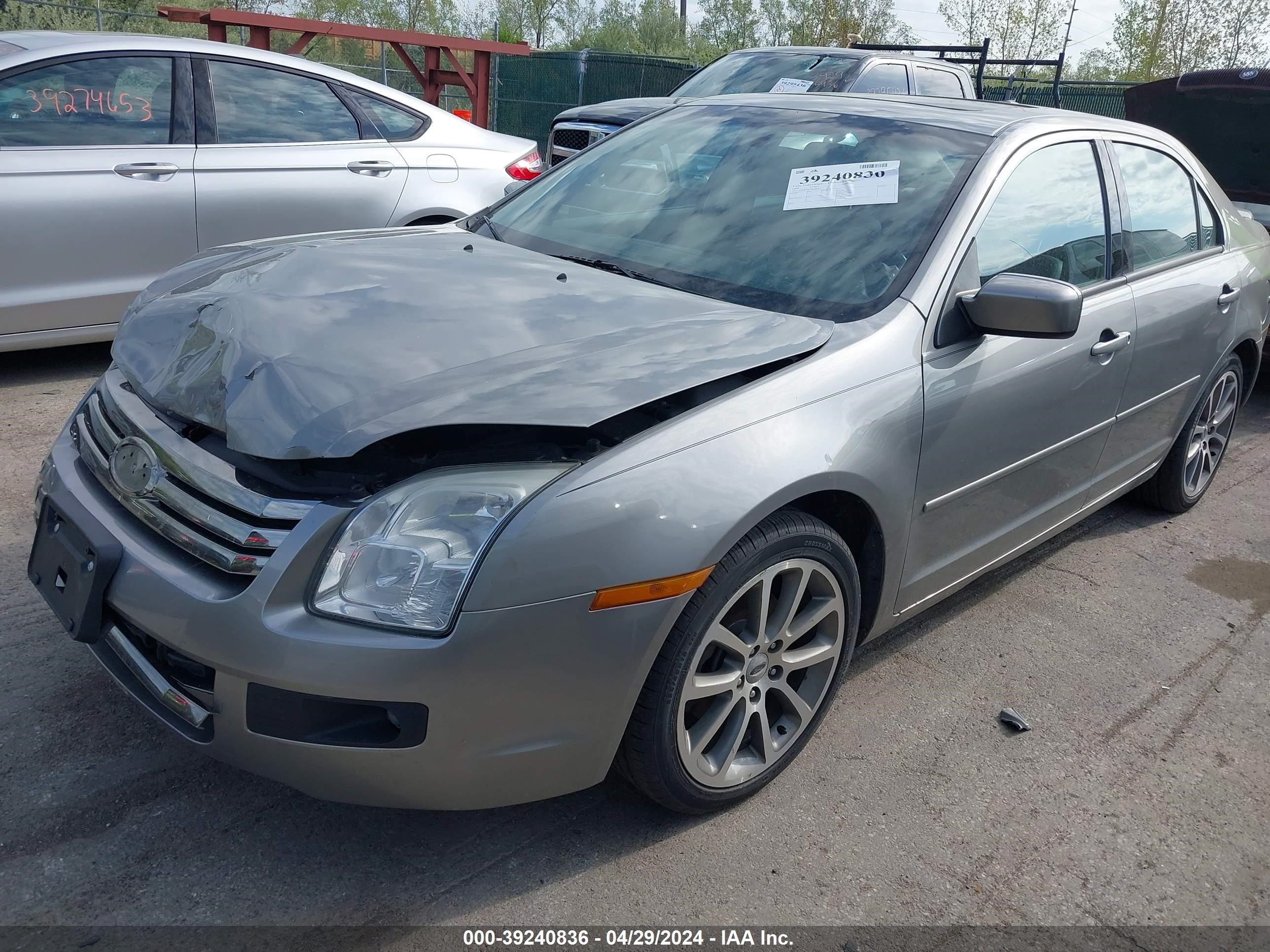 Photo 1 VIN: 3FAHP07Z18R186572 - FORD FUSION 