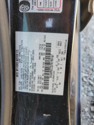 Photo 11 VIN: 3FAHP07Z37R190167 - FORD FUSION SE 