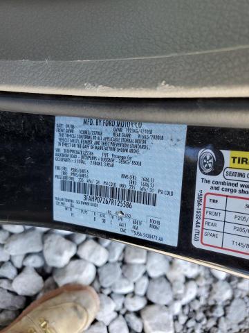 Photo 12 VIN: 3FAHP07Z67R125586 - FORD FUSION SE 