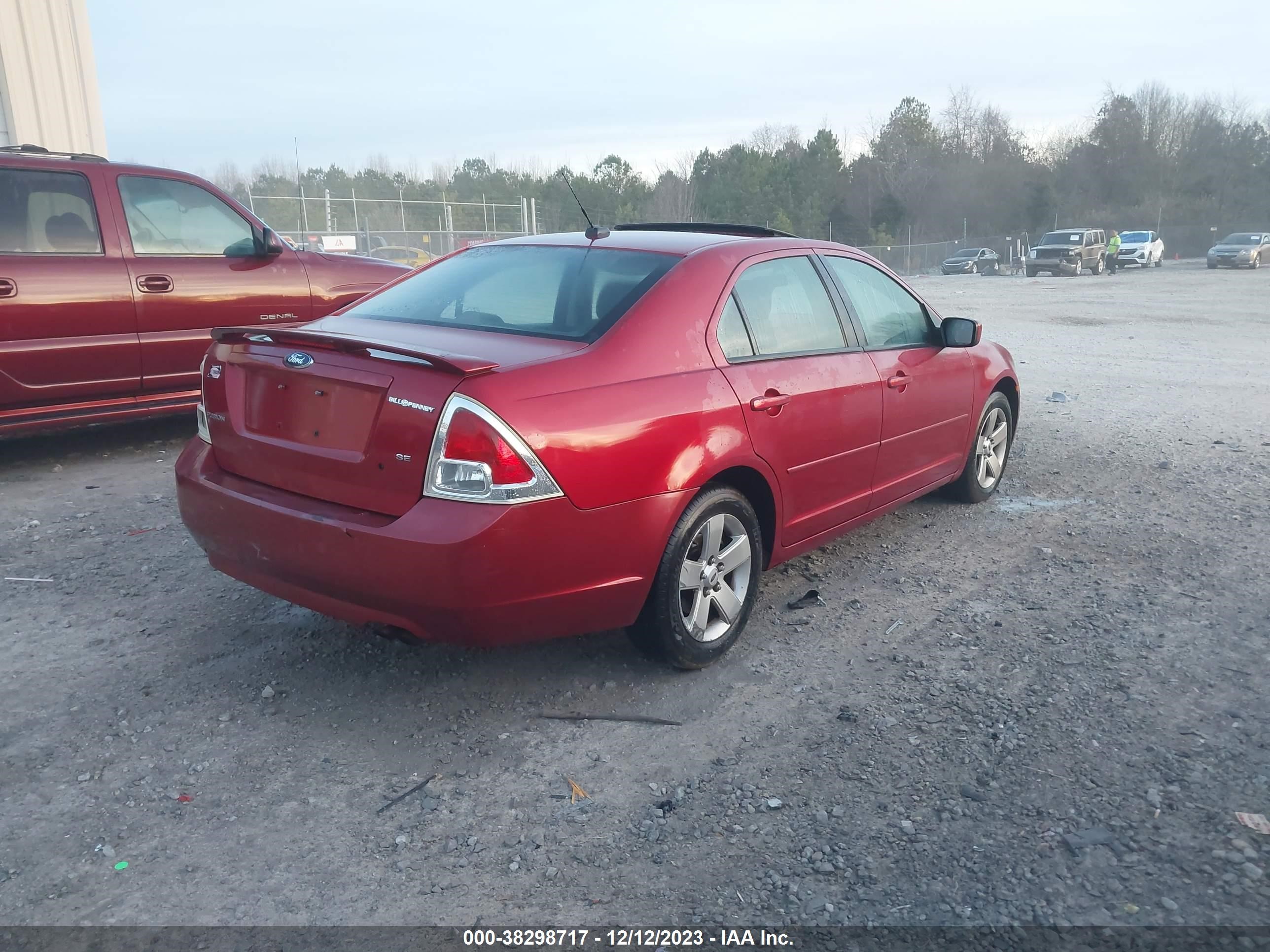 Photo 3 VIN: 3FAHP07Z68R124343 - FORD FUSION 