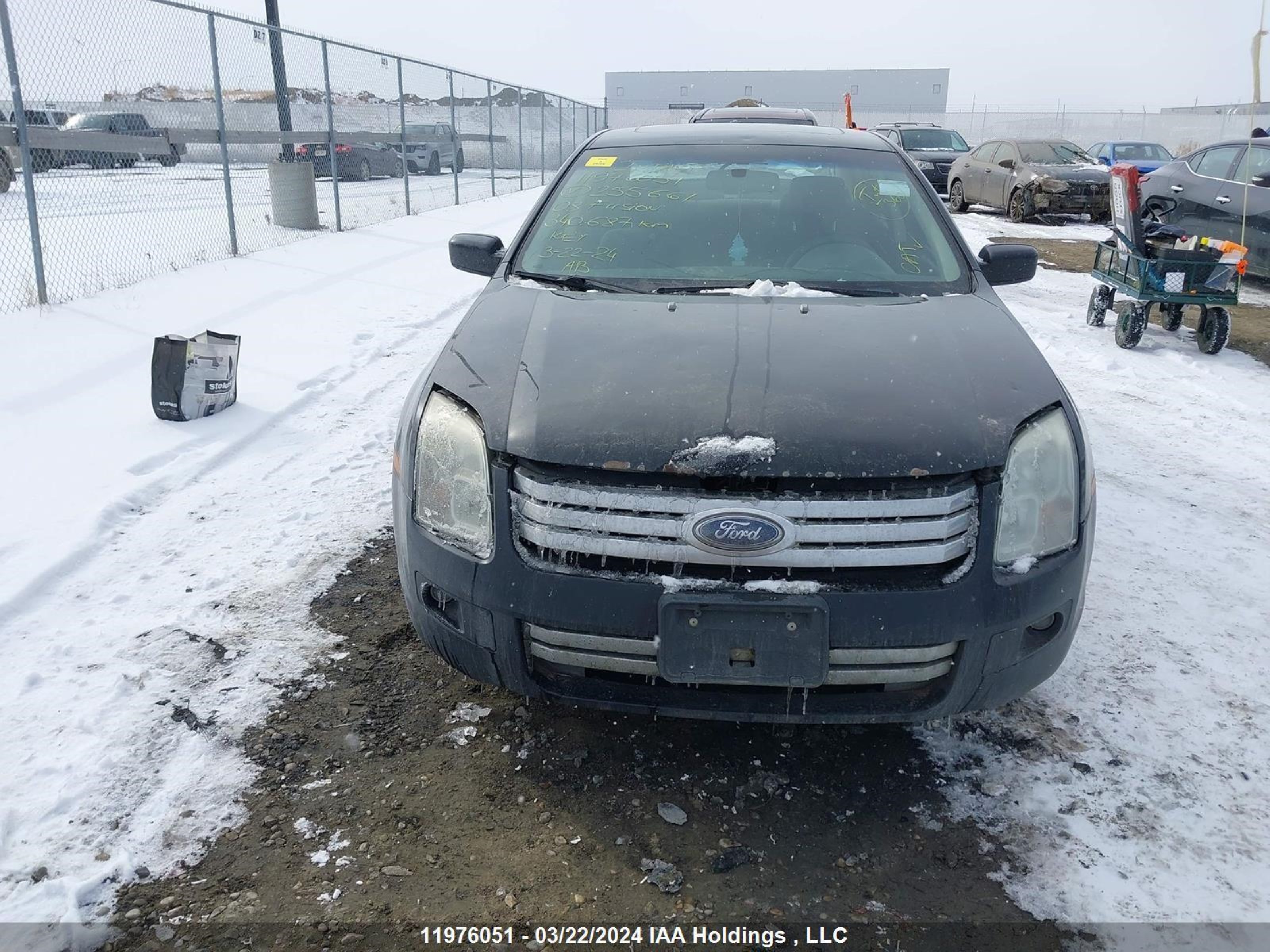 Photo 11 VIN: 3FAHP07Z68R255661 - FORD FUSION 